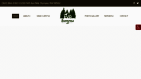 What Evergreenveterinary.com website looked like in 2019 (4 years ago)