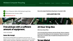 What Ez2recycle.com website looked like in 2019 (4 years ago)