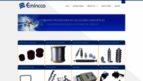 What Emincco.com.co website looked like in 2019 (4 years ago)