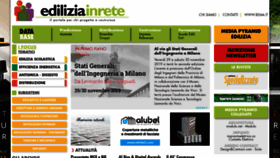 What Ediliziainrete.it website looked like in 2019 (4 years ago)