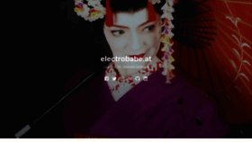 What Electrobabe.at website looked like in 2019 (4 years ago)