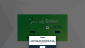 What E-timesheet.xoriant.com website looked like in 2019 (4 years ago)