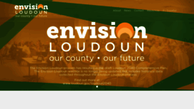 What Envision-loudoun.org website looked like in 2019 (4 years ago)