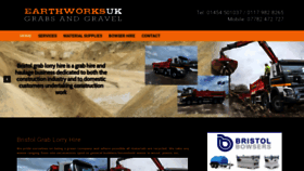 What Earthworksuk.co.uk website looked like in 2019 (4 years ago)