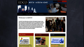 What Edcoyouthalternative.com website looked like in 2019 (4 years ago)