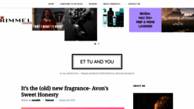 What Ettuandyou.com website looked like in 2019 (4 years ago)