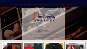 What Embroiderydesigntyler.com website looked like in 2019 (4 years ago)