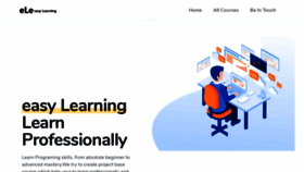 What Easylearningbd.com website looked like in 2019 (4 years ago)