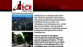 What Ecrrealty.com website looked like in 2019 (4 years ago)