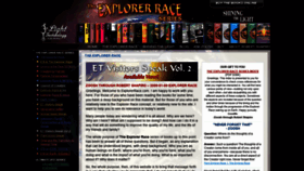 What Explorerrace.com website looked like in 2019 (4 years ago)