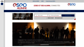 What Eseo-alumni.com website looked like in 2019 (4 years ago)