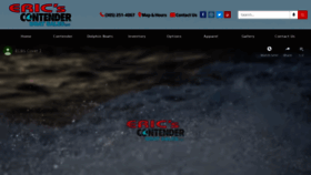 What Ericscontender.com website looked like in 2019 (4 years ago)