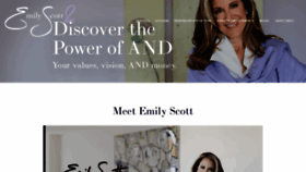 What Emilyscottand.com website looked like in 2019 (4 years ago)