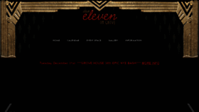 What Elevenongrove.com website looked like in 2019 (6 years ago)