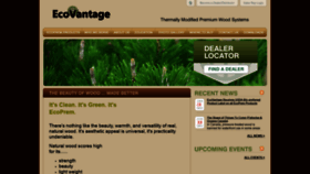 What Ecovantagewood.com website looked like in 2019 (4 years ago)