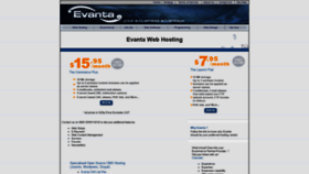 What Evanta.co.nz website looked like in 2019 (4 years ago)