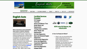 What Englishauto.us website looked like in 2019 (4 years ago)
