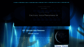 What Electronicvoicephenomena.co.uk website looked like in 2019 (4 years ago)
