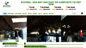 What Ecovina.com.vn website looked like in 2019 (4 years ago)