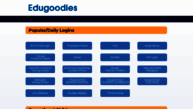 What Edugoodies.com website looked like in 2019 (4 years ago)
