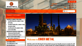 What Eiher-metal.com website looked like in 2019 (4 years ago)
