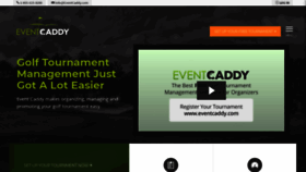 What Eventcaddy.com website looked like in 2019 (4 years ago)
