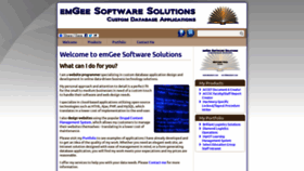 What Emgeesoft.com website looked like in 2019 (5 years ago)
