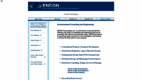 What Encontech.net website looked like in 2019 (4 years ago)
