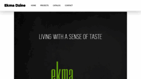 What Ekmadzine.com website looked like in 2019 (4 years ago)