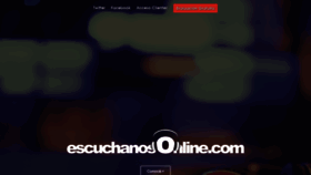 What Escuchanosonline.com website looked like in 2019 (4 years ago)