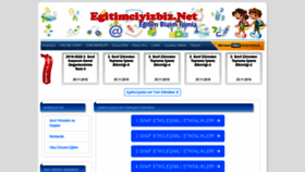 What Egitimciyizbiz.net website looked like in 2019 (4 years ago)