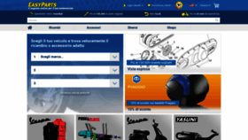 What Easyparts.it website looked like in 2019 (4 years ago)