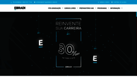 What Ebradi.com.br website looked like in 2019 (4 years ago)