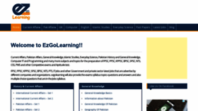 What Ezgolearning.com website looked like in 2019 (4 years ago)
