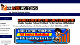 What Ezwebvisitors.com website looked like in 2019 (4 years ago)