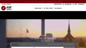 What Exehotels.nl website looked like in 2019 (4 years ago)