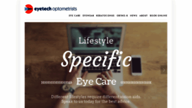 What Eyetech.net.au website looked like in 2019 (4 years ago)