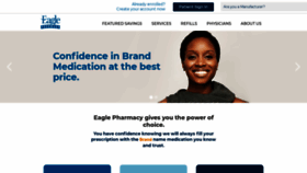 What Eaglepharmacy.com website looked like in 2019 (4 years ago)