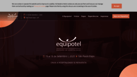 What Equipotel.com.br website looked like in 2019 (4 years ago)