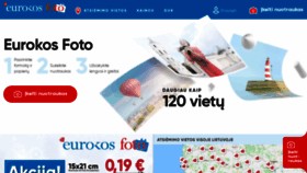 What Eurokosfoto.lt website looked like in 2019 (4 years ago)