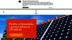 What Elektrinazeslunce.cz website looked like in 2019 (4 years ago)