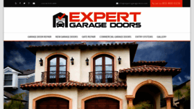 What Expert-garage-door.com website looked like in 2019 (4 years ago)