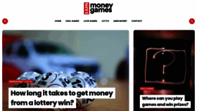 What Earnmoneygames.com website looked like in 2019 (4 years ago)