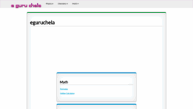 What Eguruchela.com website looked like in 2019 (4 years ago)