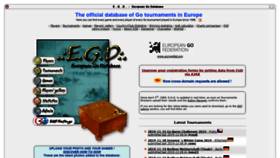 What Europeangodatabase.eu website looked like in 2019 (4 years ago)