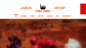 What Eatpokecrew.com website looked like in 2019 (4 years ago)