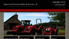 What Eppersontractor.com website looked like in 2019 (4 years ago)
