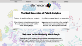 What Elementaryip.com website looked like in 2019 (4 years ago)