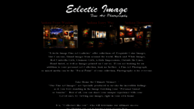 What Eclecticimage.com website looked like in 2019 (4 years ago)