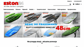 What Eston24.pl website looked like in 2019 (4 years ago)